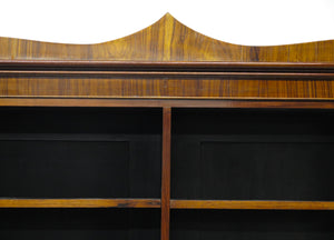 An English Regency Rosewood Bookcase