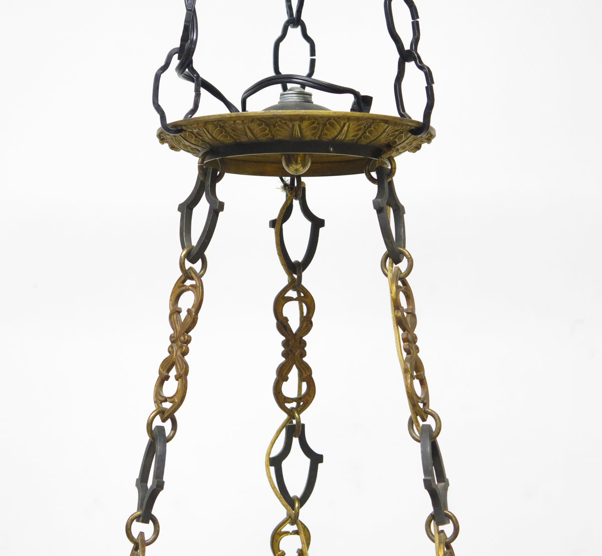 A Charles X Patinated and Gilt Bronze Six Light Chandelier – Nick Brock ...
