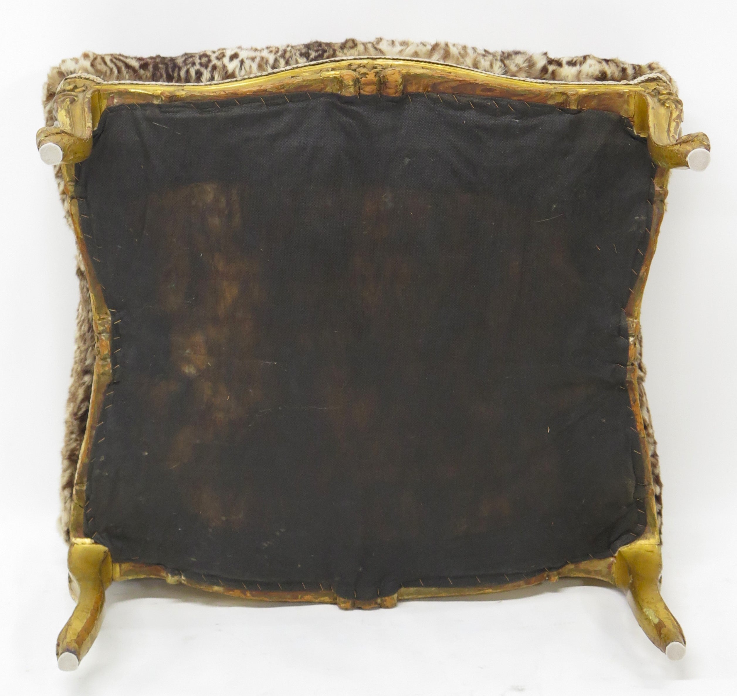 A 19th Century Louis XV Style Giltwood Tabouret