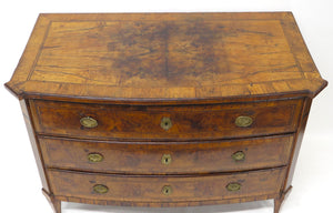 An 18th  Century Italian Three Drawer Chest