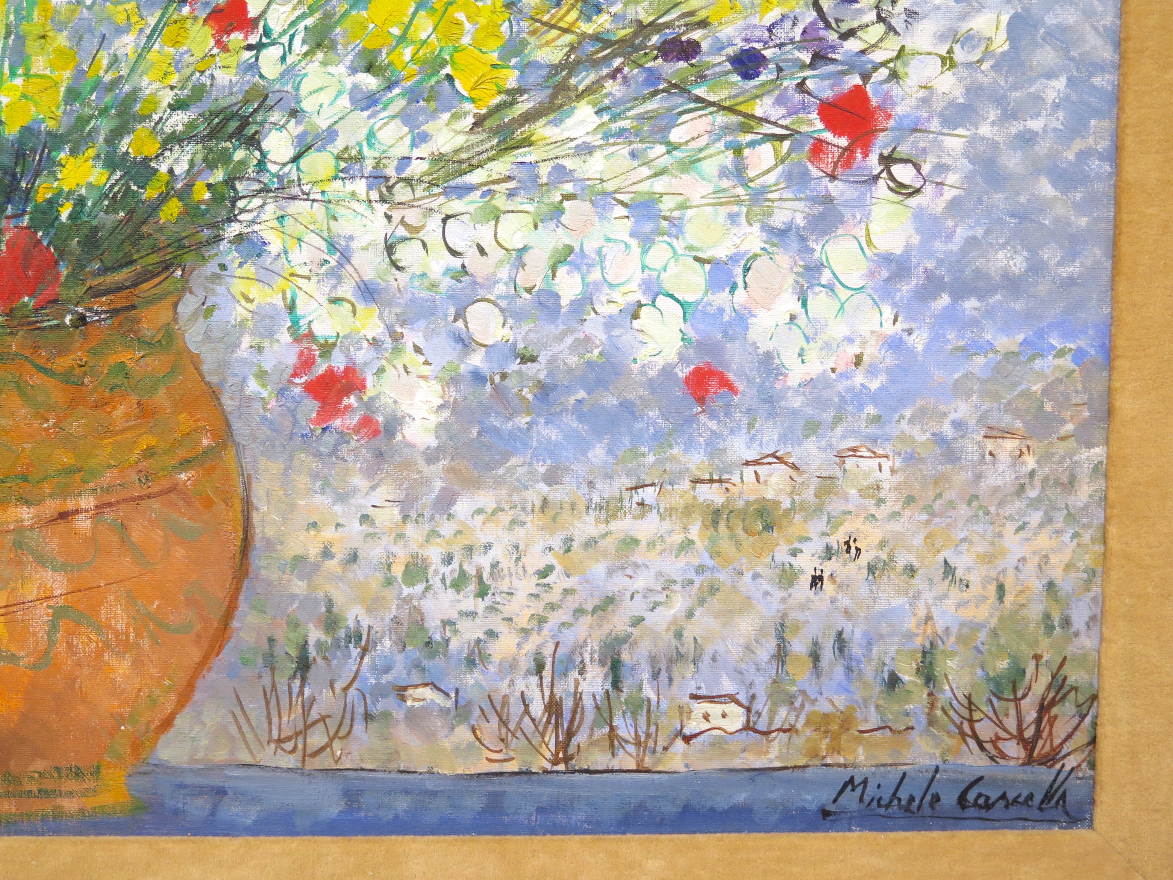 "Flowers in Tuscany" by Michele Cascella (Italian, 1892-1989)