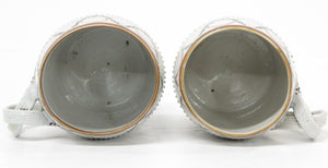 A Pair of Chinese Export Porcelain Famille Rose Mugs