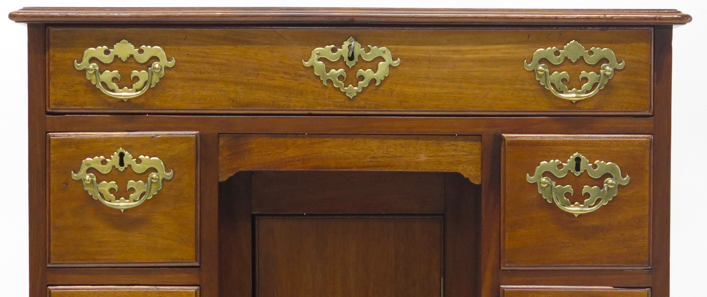 George III Mahogany Kneehole Desk