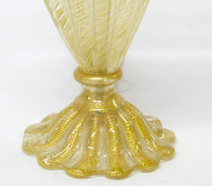 Beautiful Mid Century Murano Glass Lamp by Barovier & Toso