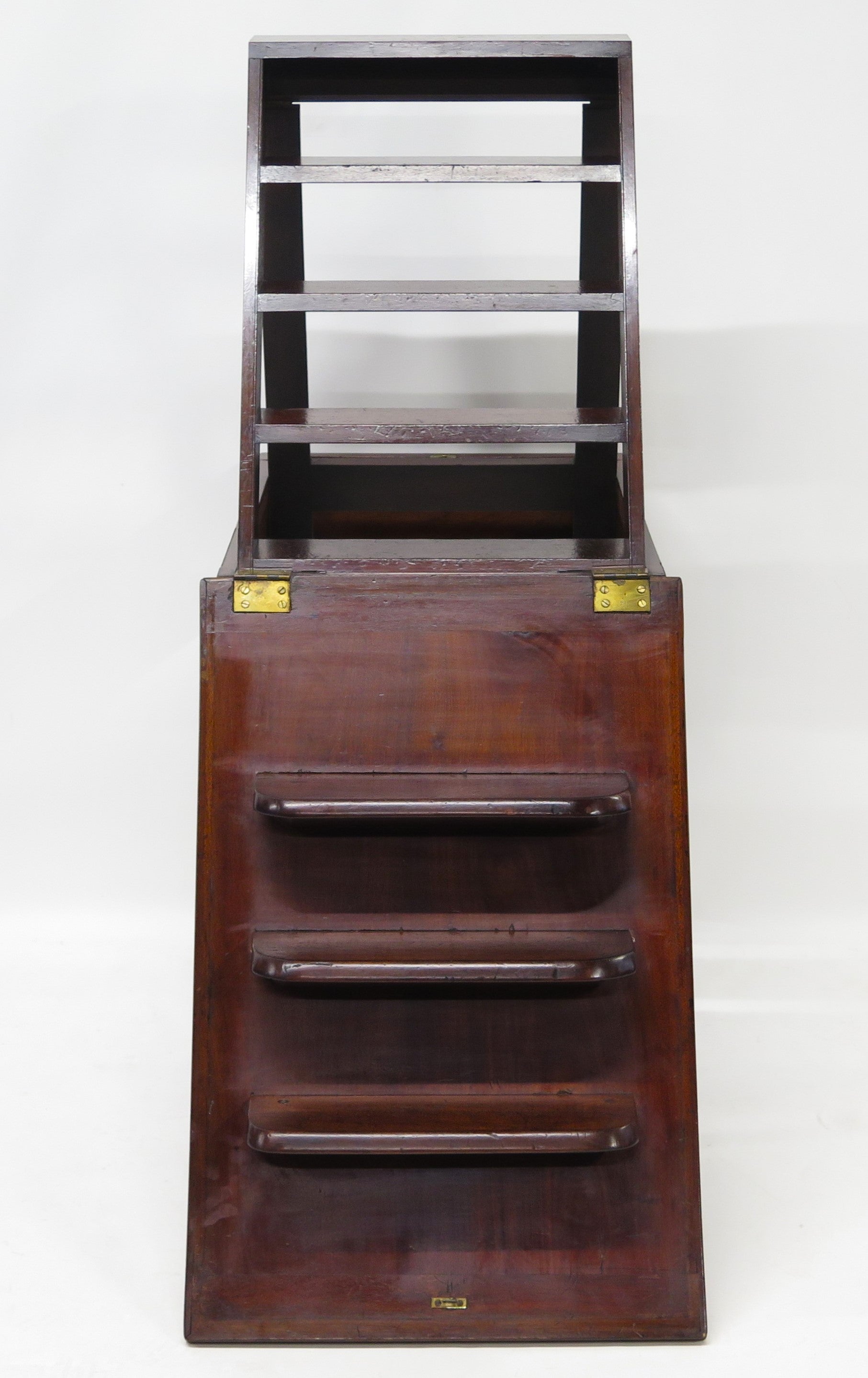 A George III Mahogany Metamorphic Library Table