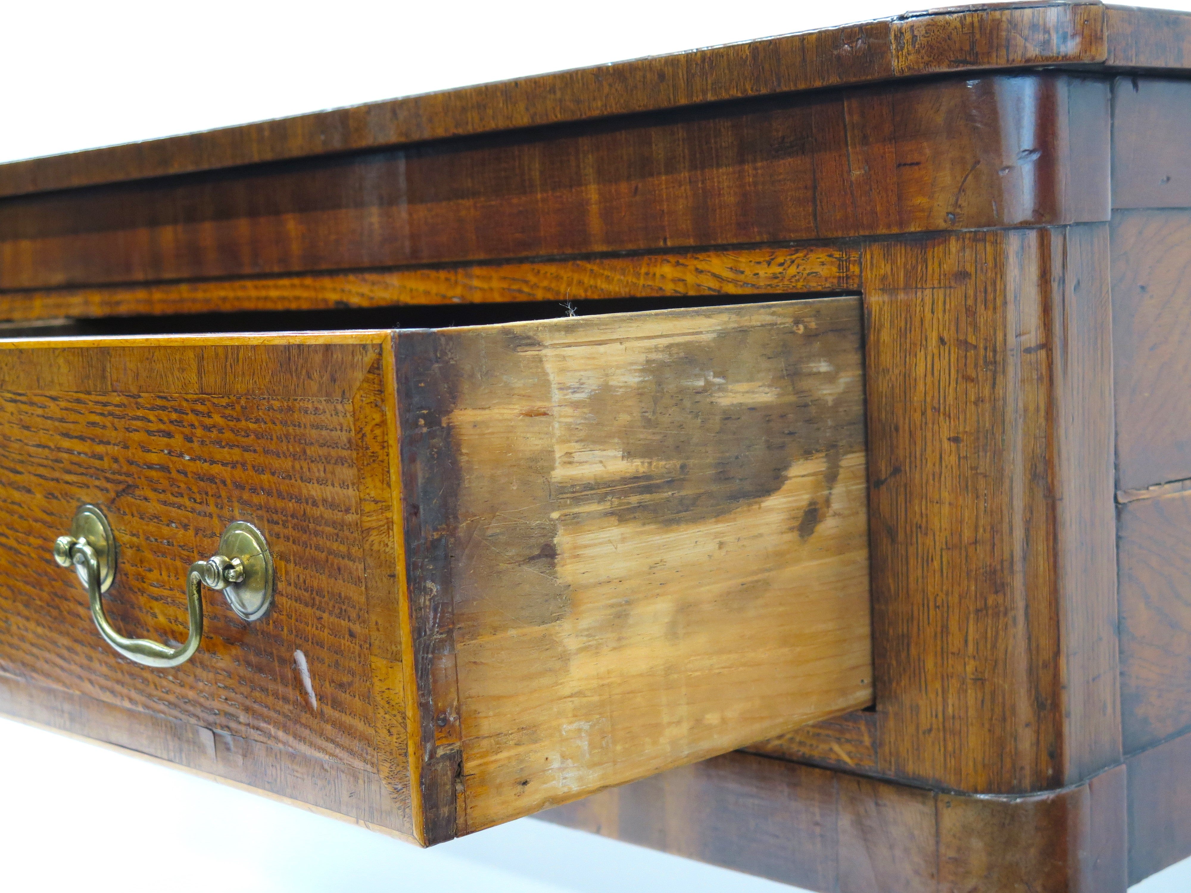 George III Oak Dresser Base