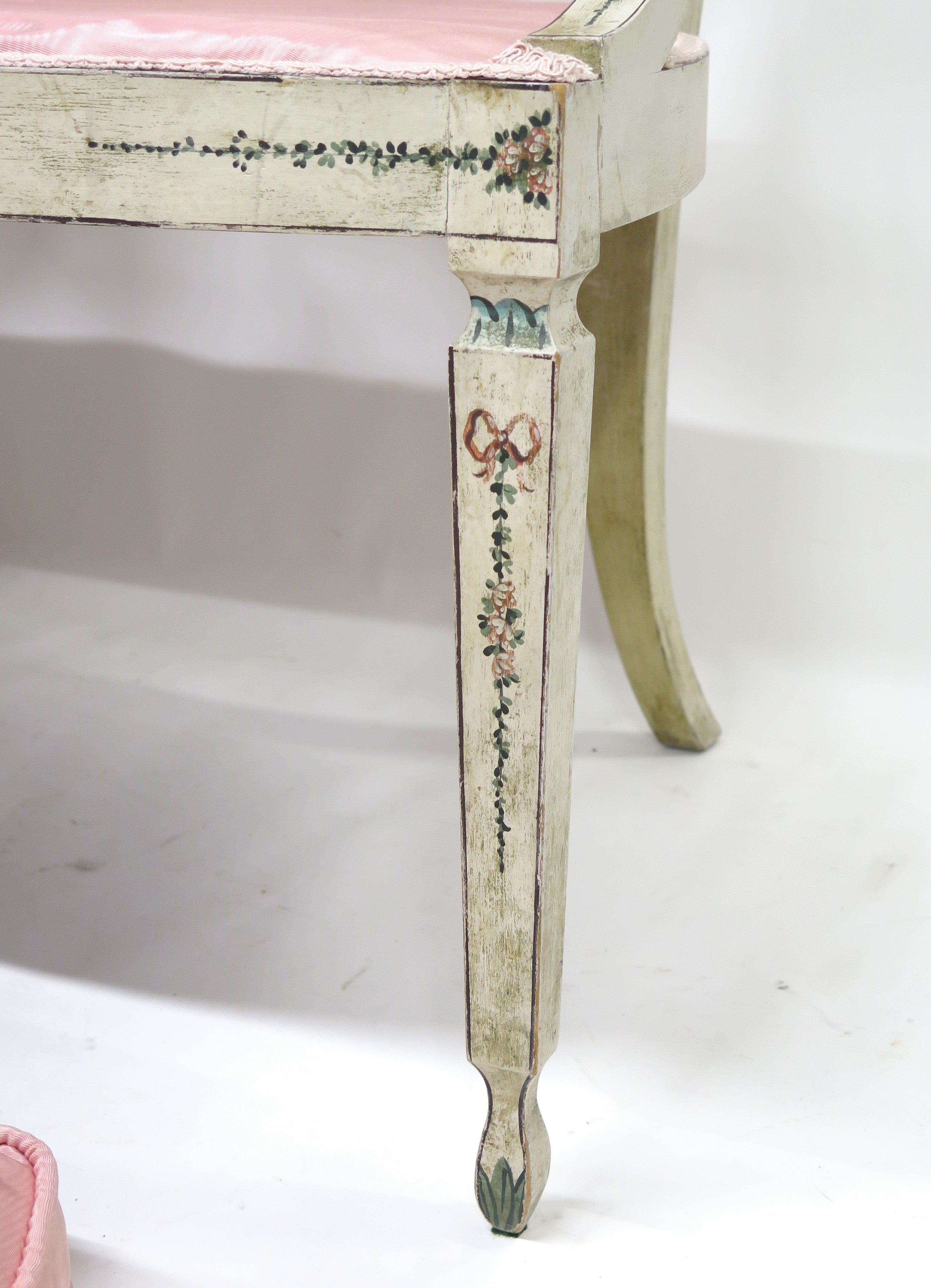 Georgian Style Triple Chair Back Settee