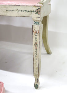 Georgian Style Triple Chair Back Settee