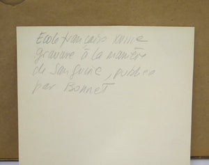 "Cahier de Principles" French School Print in the Manner of Sanguine