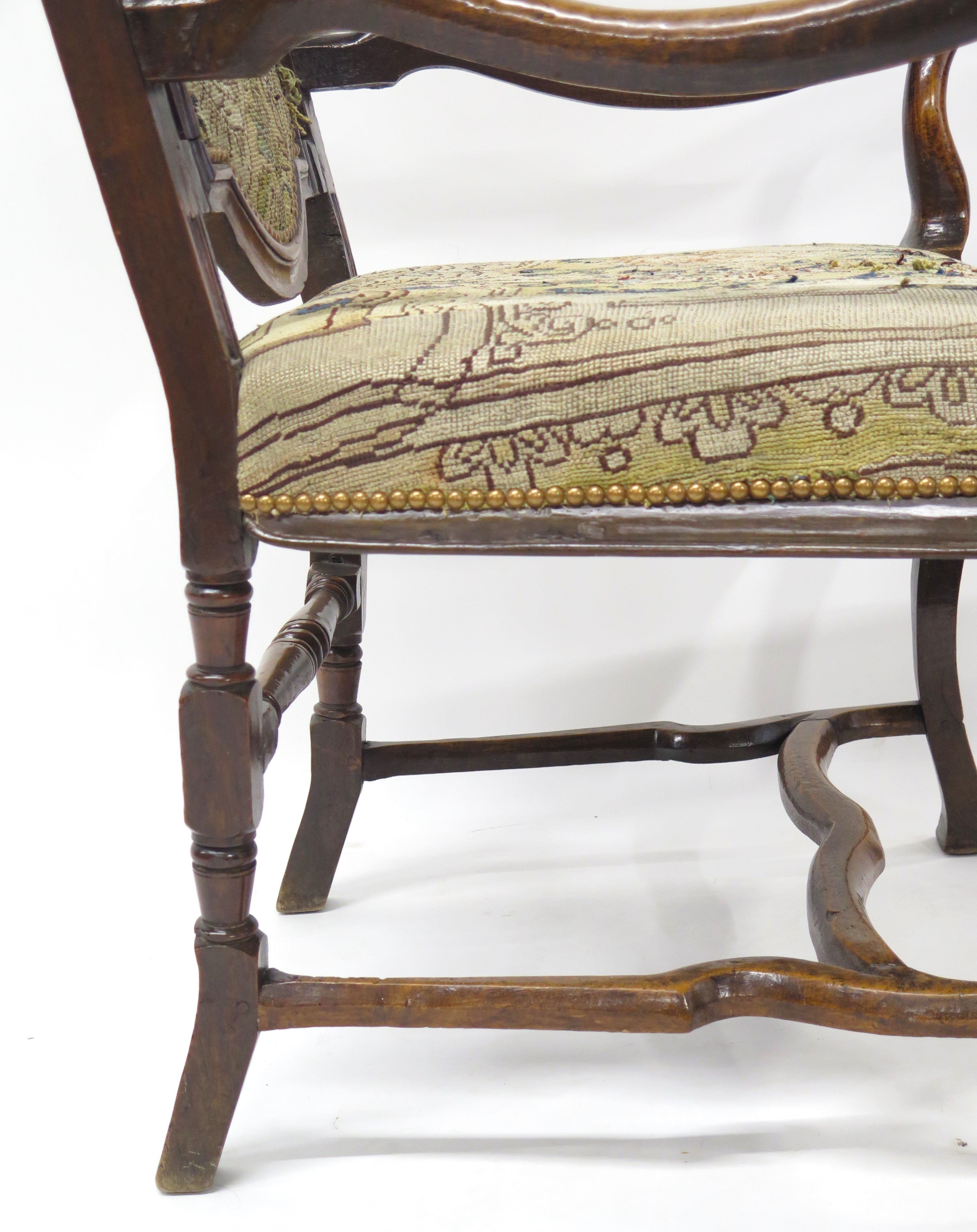 A Late 17th Century Dutch Armchair