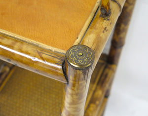 Victorian Bamboo Etagere by W. F. Needham, Birmingham