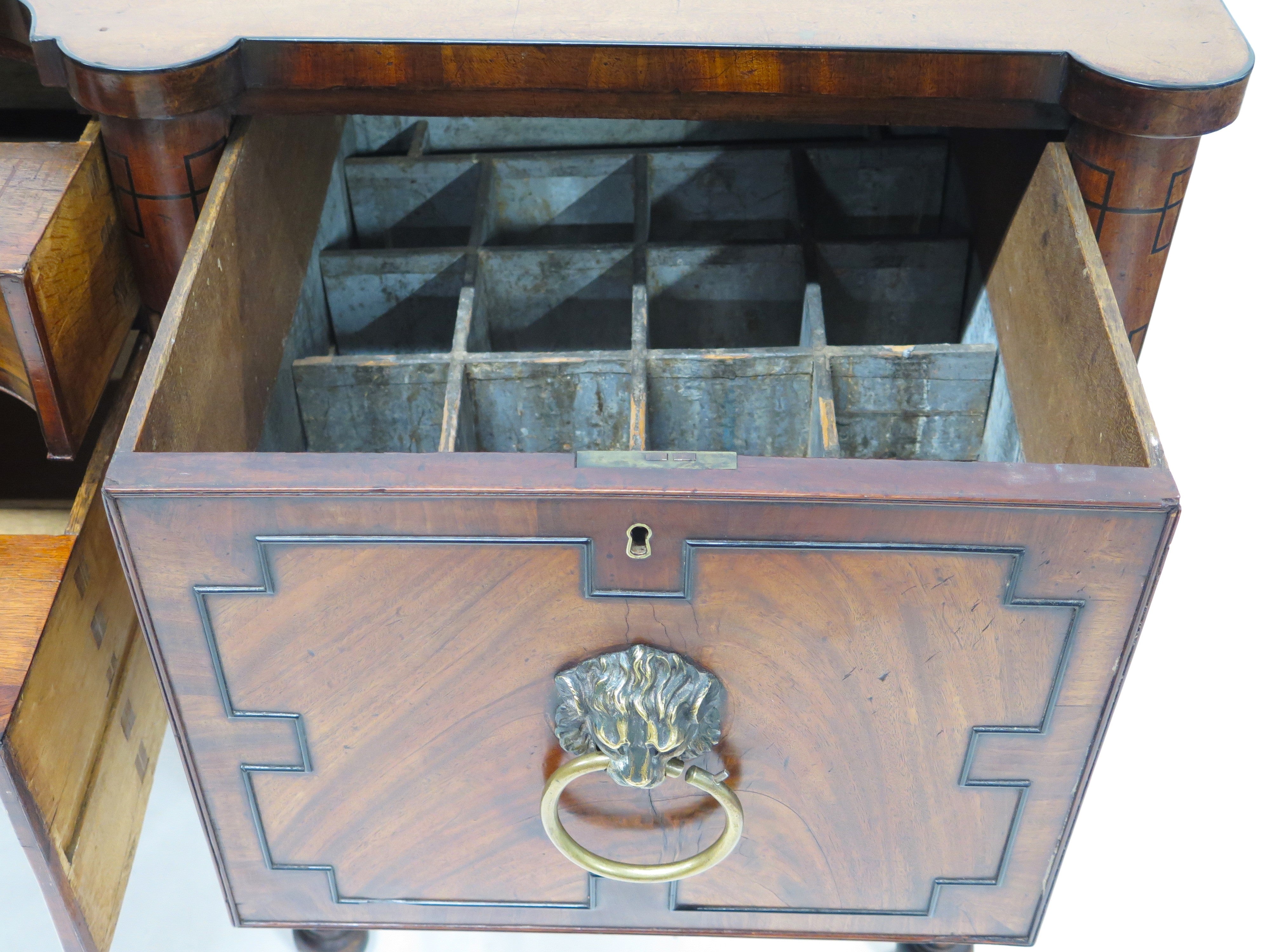 An English Regency Mahogany Sideboard