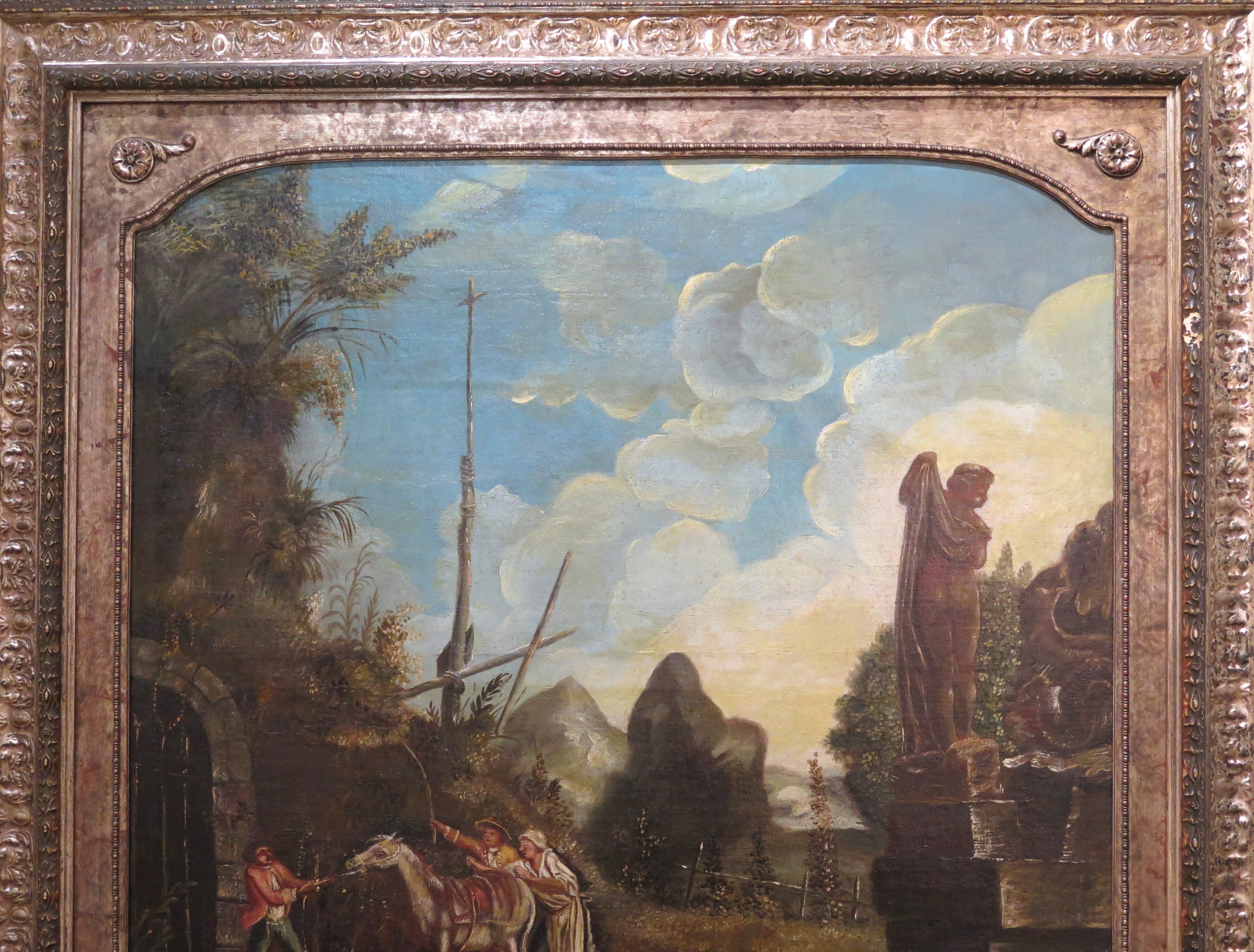 A Set of Four Late 18th Century / Early 19th Century Allegorical Paintings