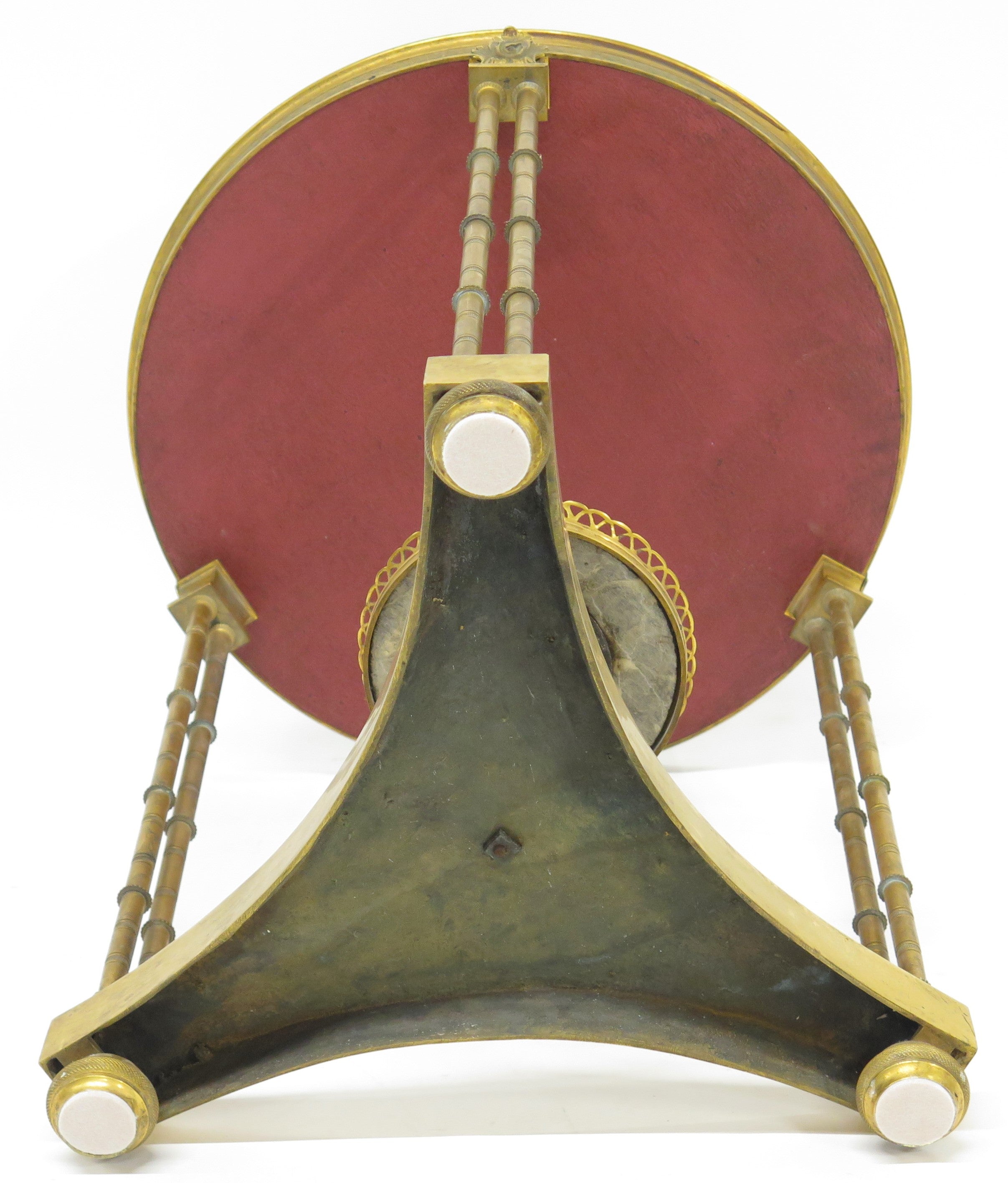 A Louis XVI Style Gilt Bronze Gueridon