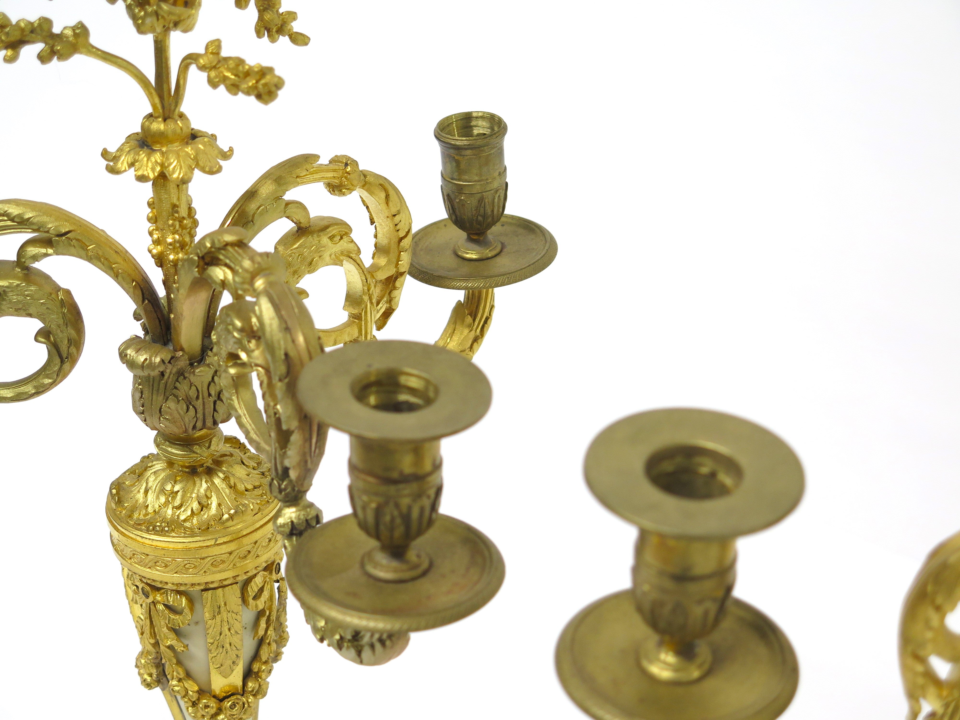 A Pair of Louis the XVI Candelabra