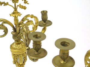 A Pair of Louis the XVI Candelabra