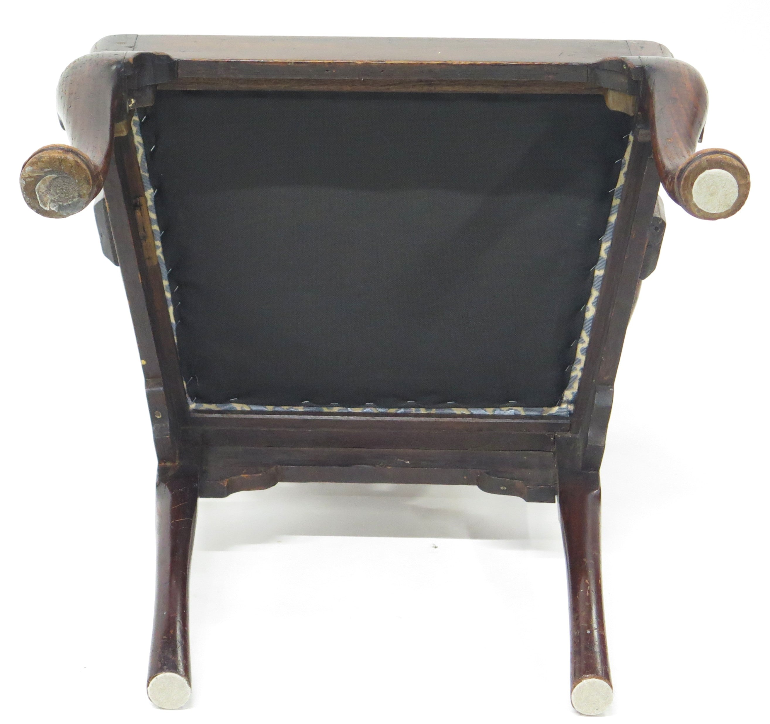 A George III Chippendale Style Mahogany Armchair