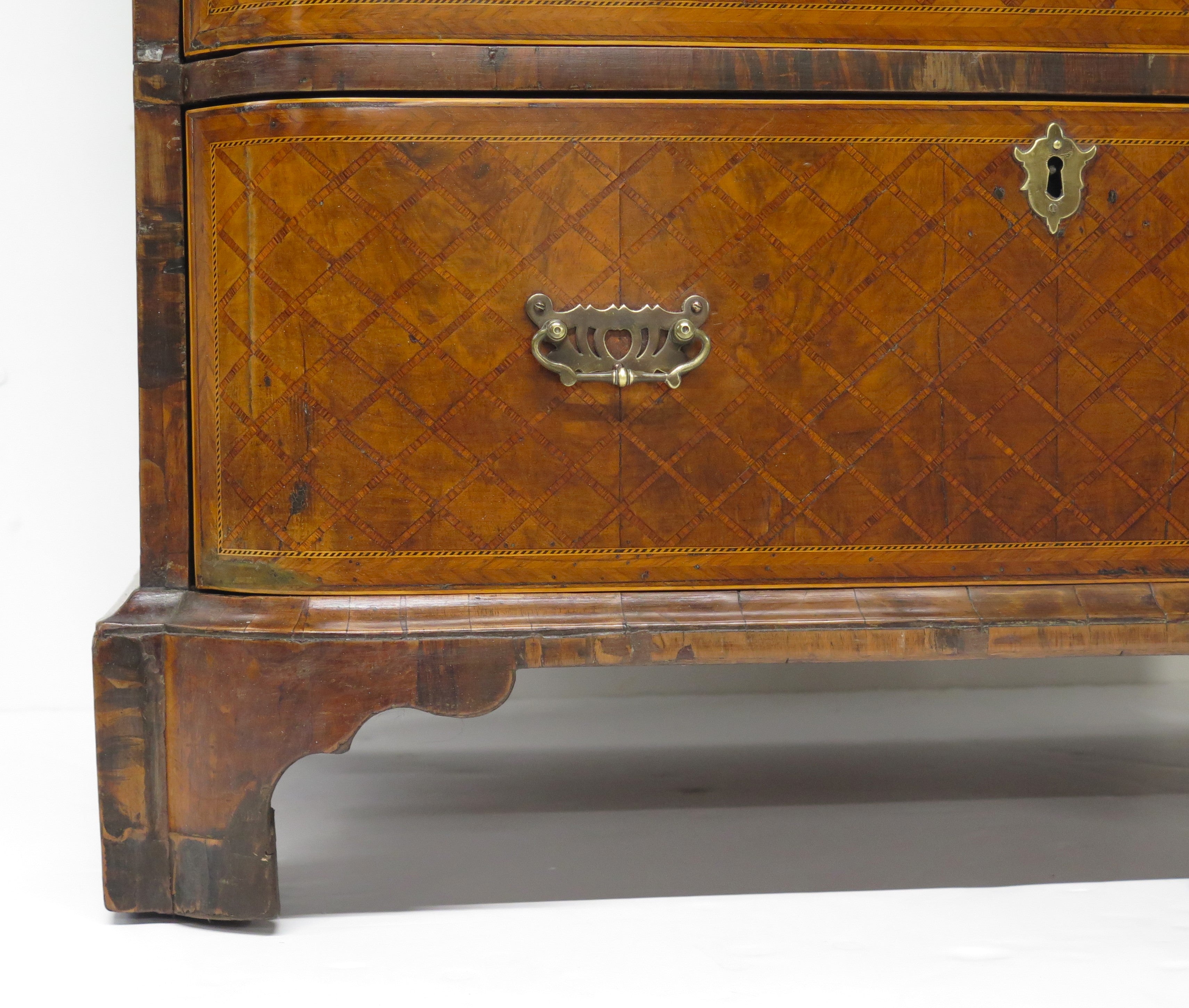 A 19th Century George III Style Small Four Drawer Chest