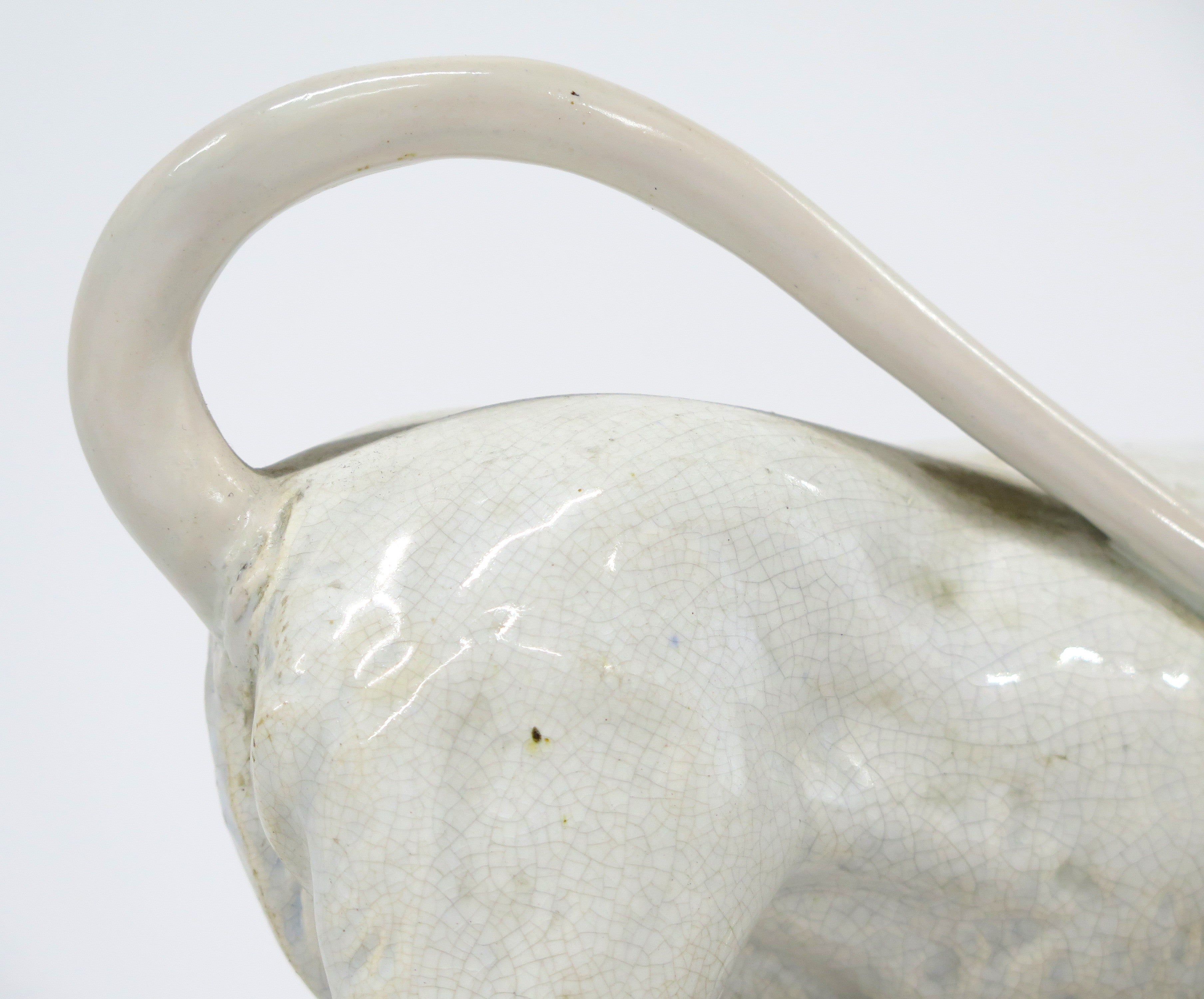 Late 18th Century Staffordshire Ceramic Figure of a Lion