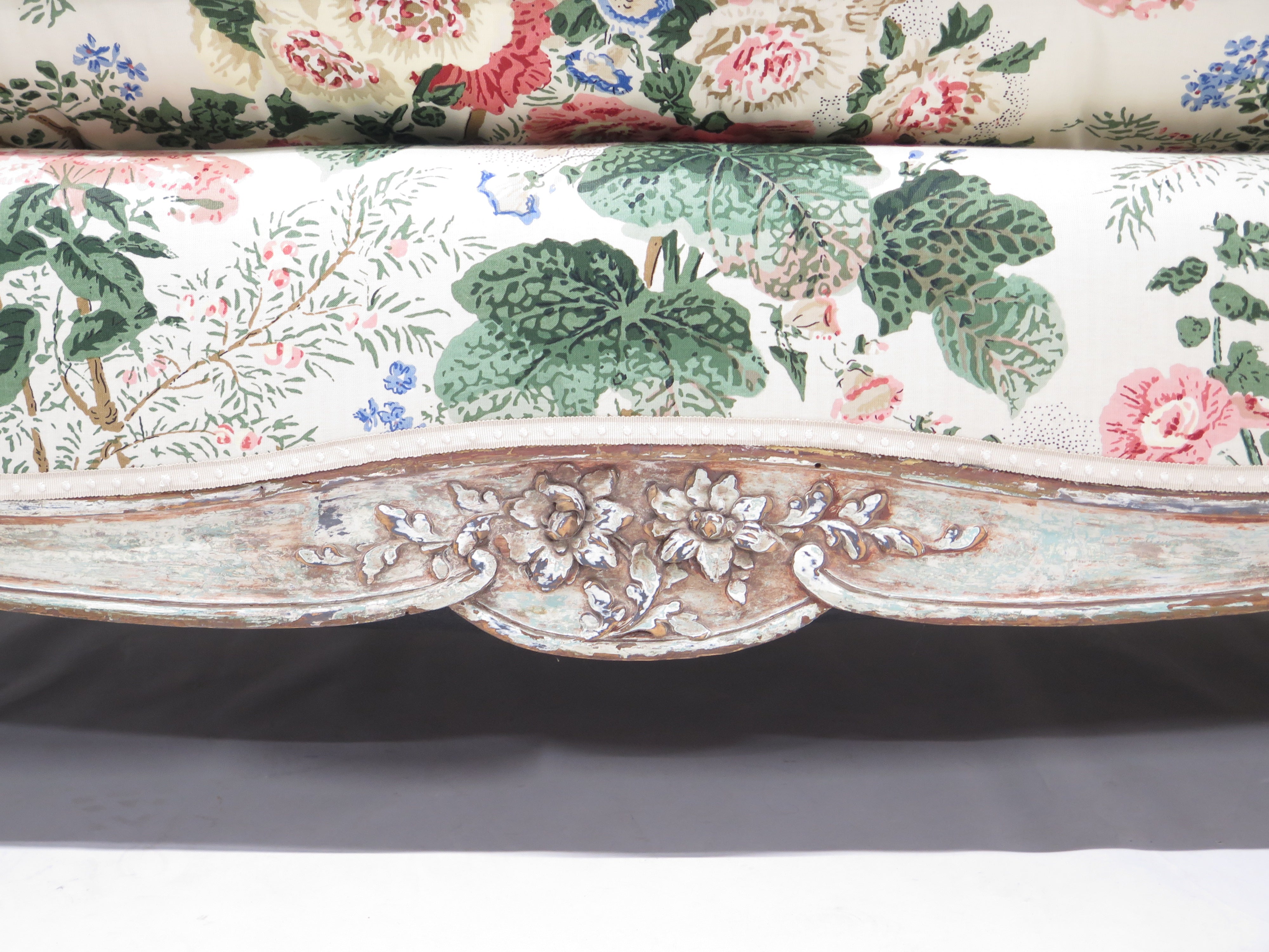 A Louis XV Painted Daybed