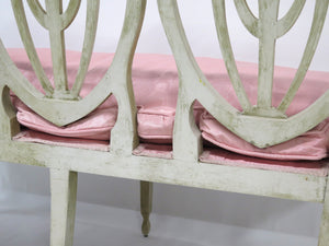 Georgian Style Triple Chair Back Settee