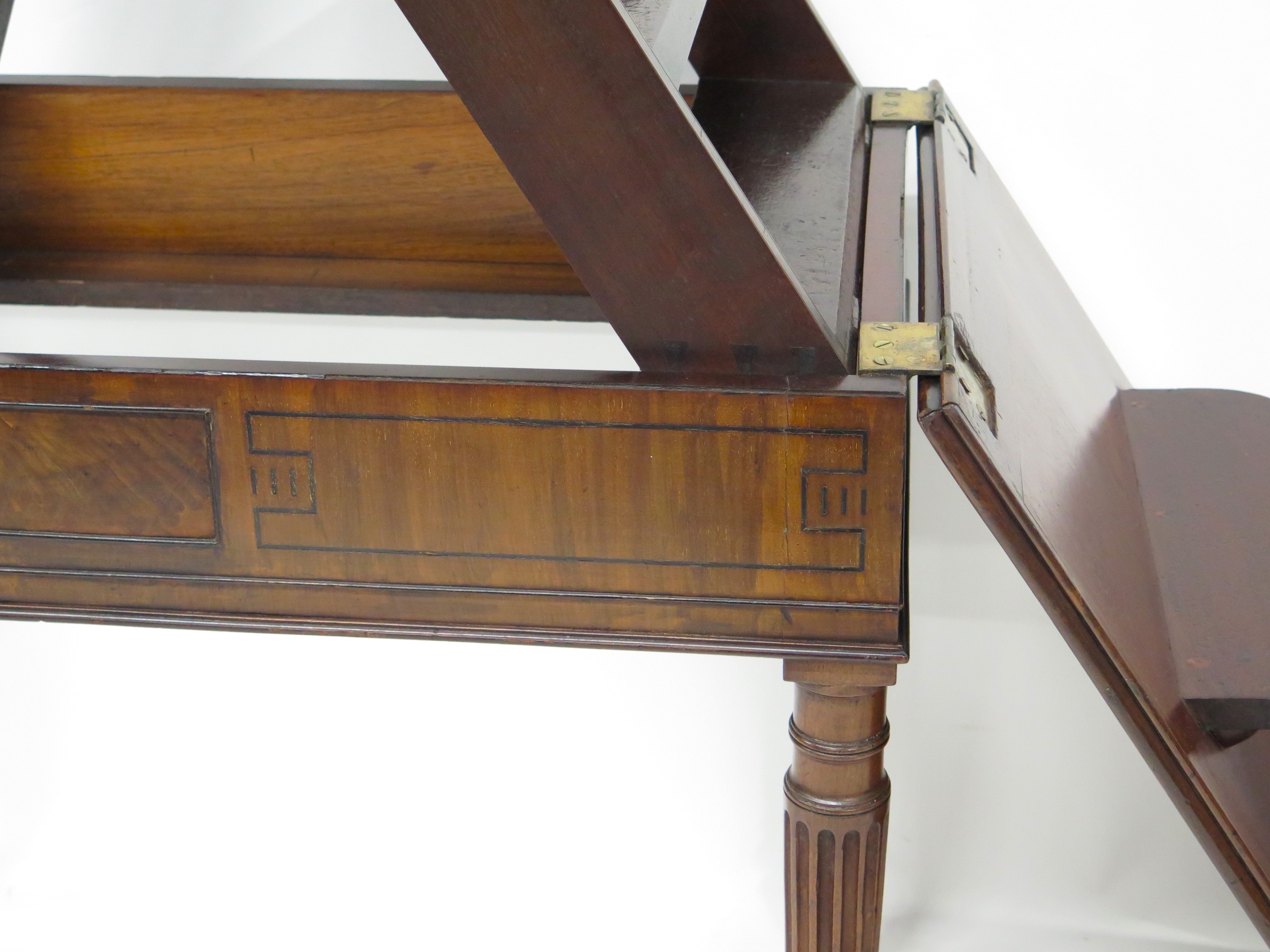 A George III Mahogany Metamorphic Library Table