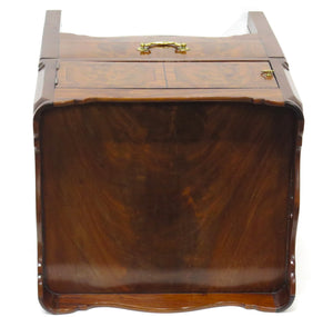 A George III Mahogany Bedside Cabinet