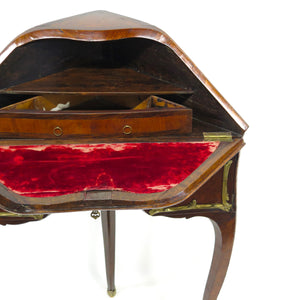 A Louis XV Lady's Fruitwood Veneered Escritoire