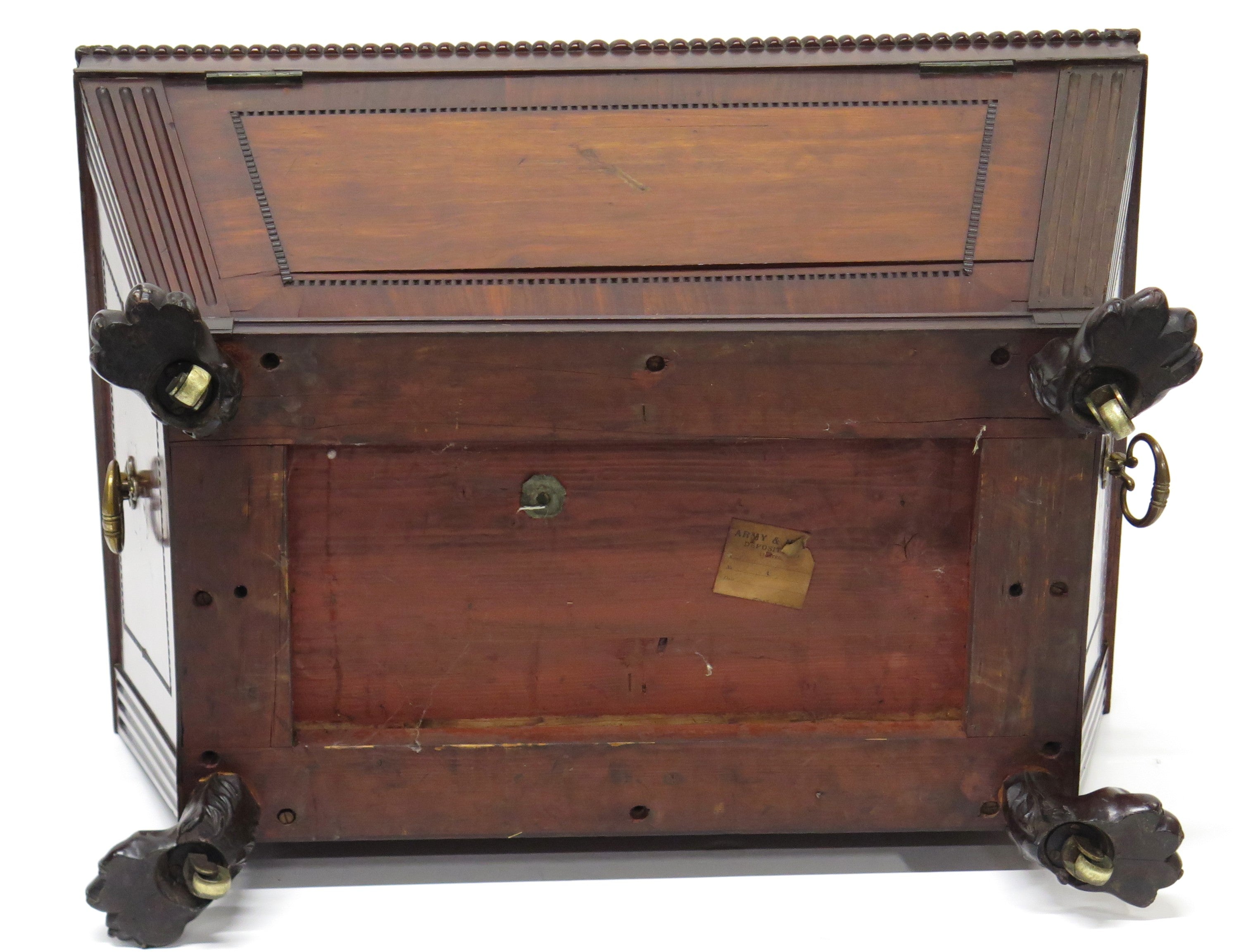 English Regency Mahogany Wine Cooler