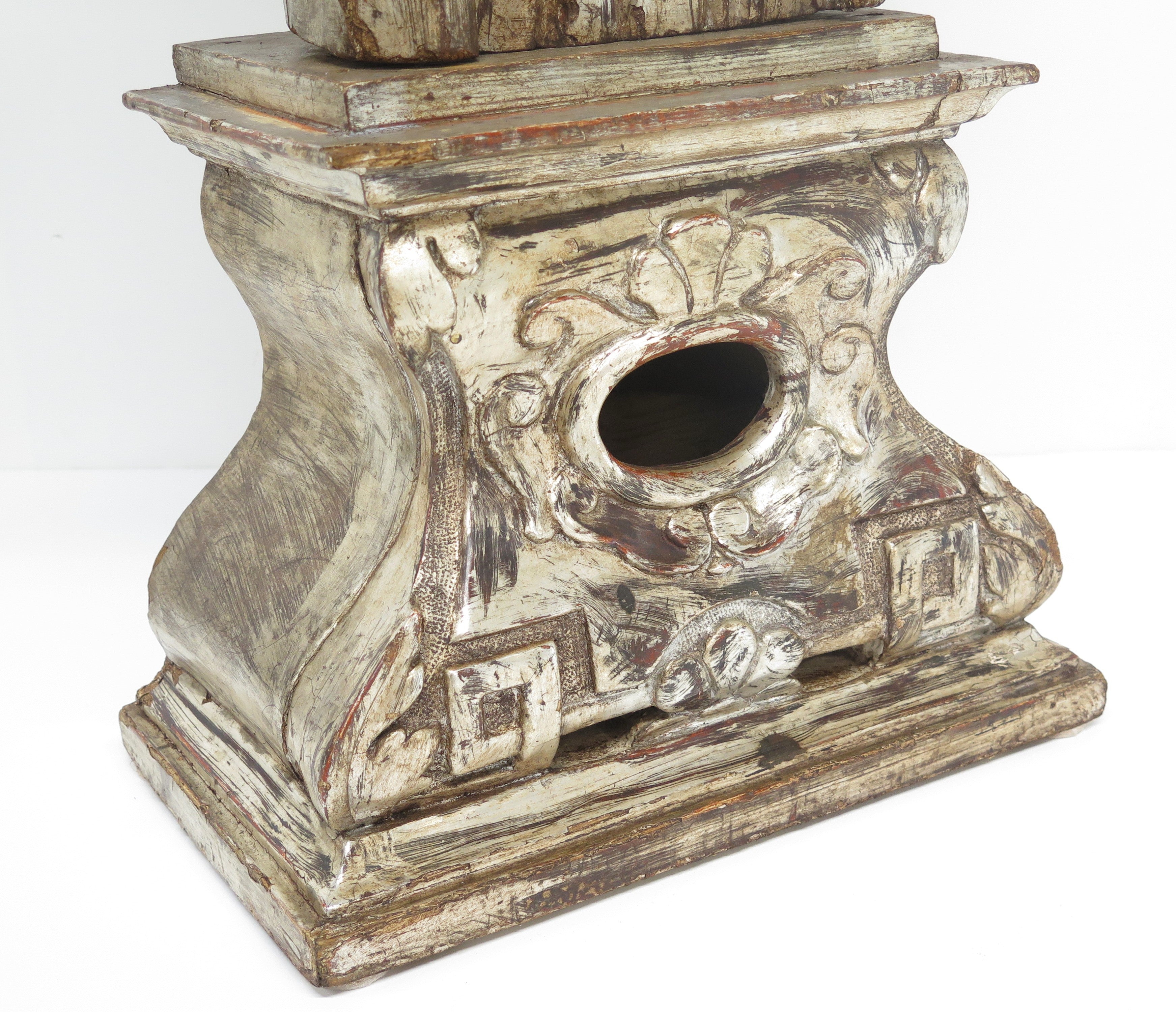 1# 18th Century Italian Silver Gilt Reliquary Bust