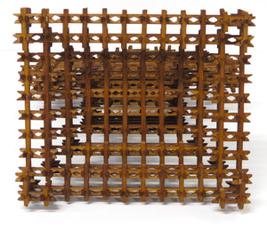 A Large Scale American Folk "Tramp Art" Cross