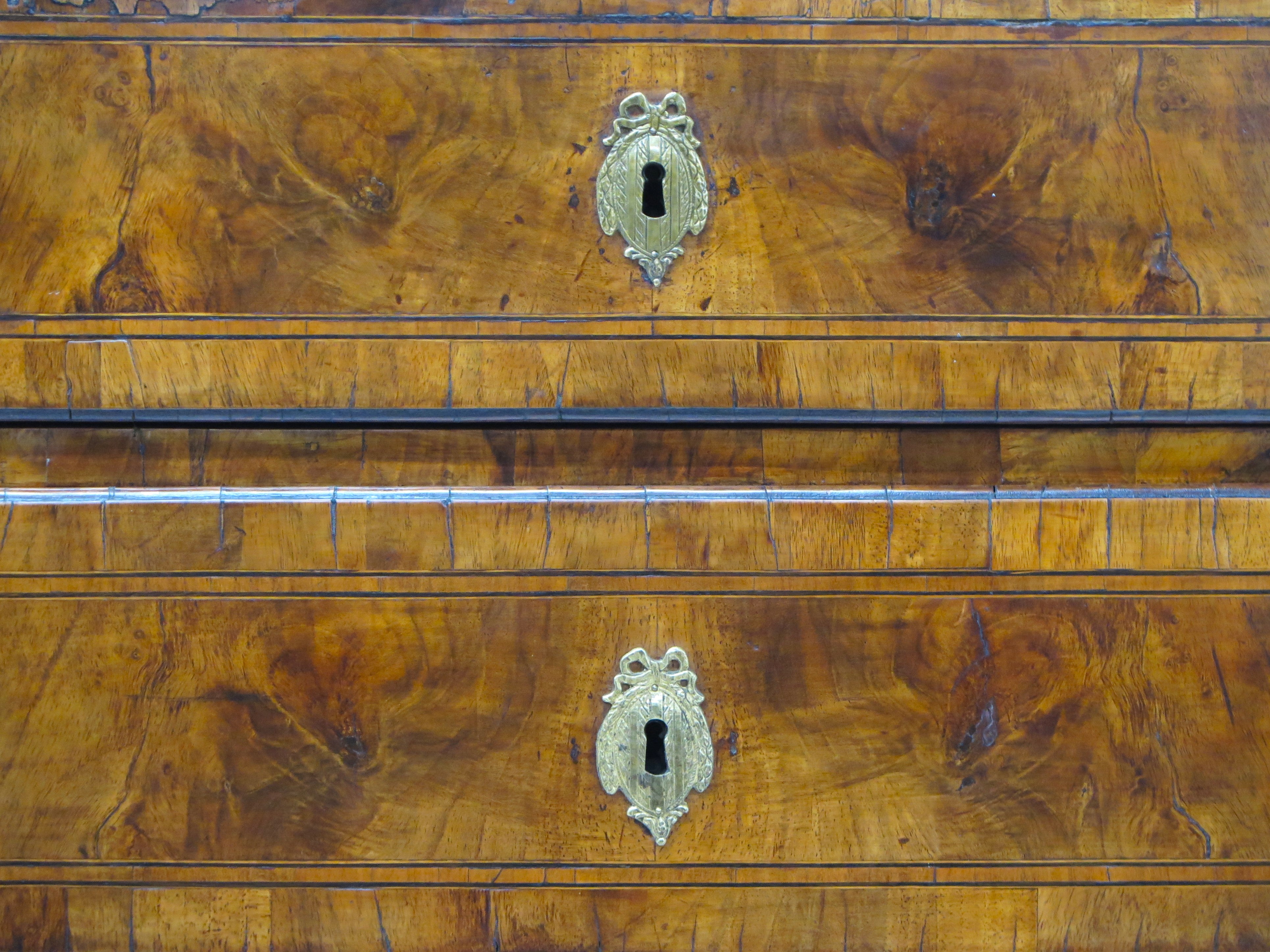 An 18th  Century Italian Three Drawer Chest