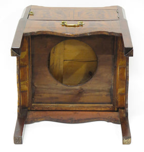 A George III Mahogany Bedside Cabinet