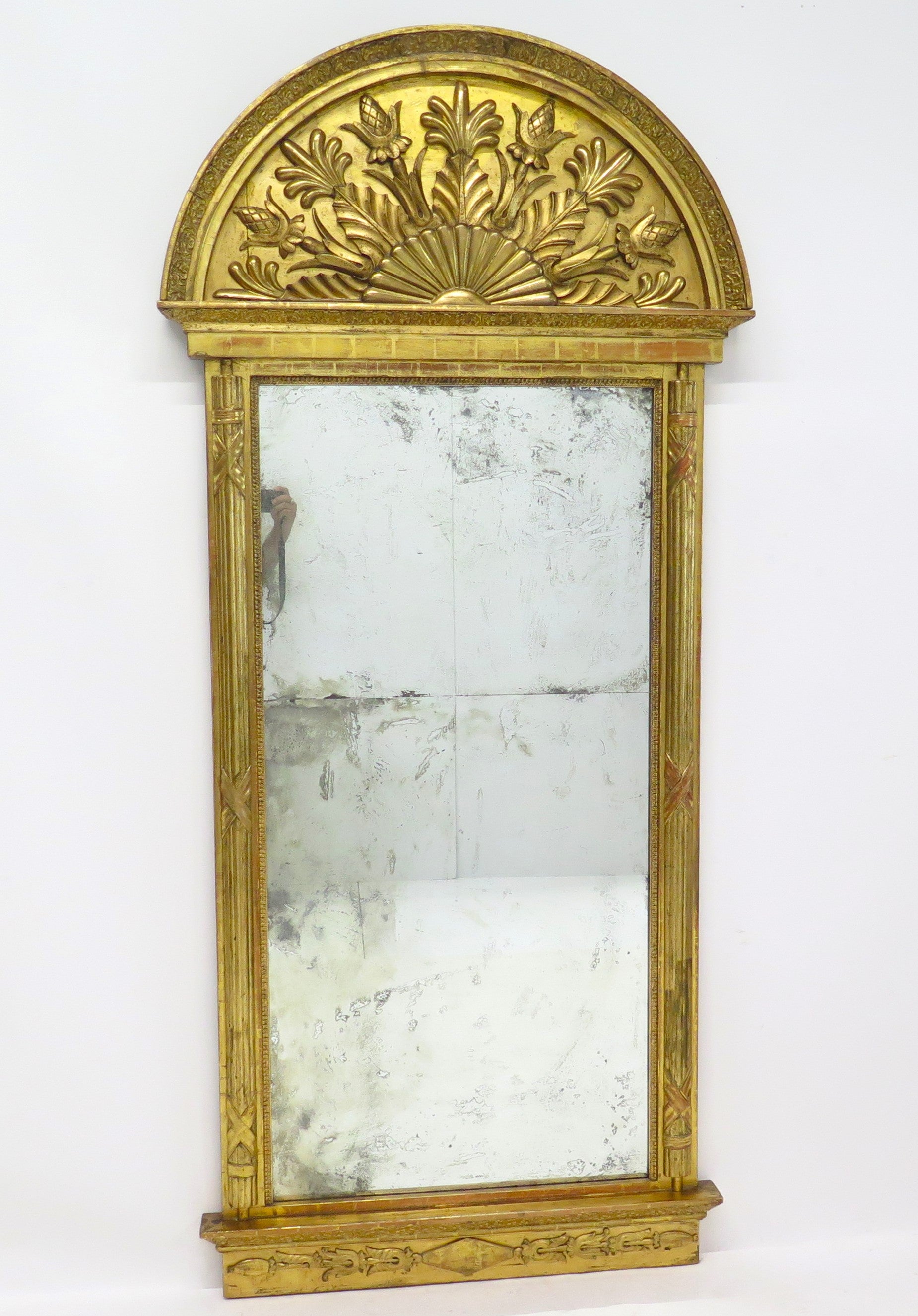 Swedish Neoclassical Giltwood Pier Glass, Circa 1820