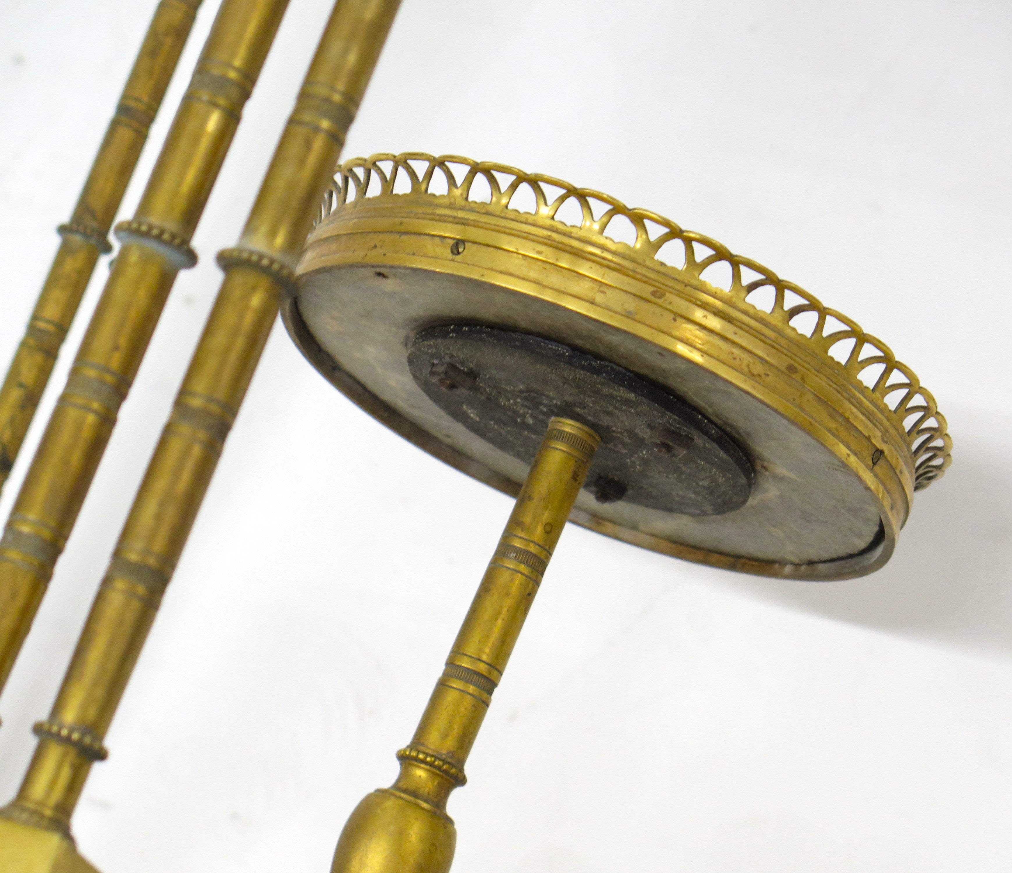A Louis XVI Style Gilt Bronze Gueridon