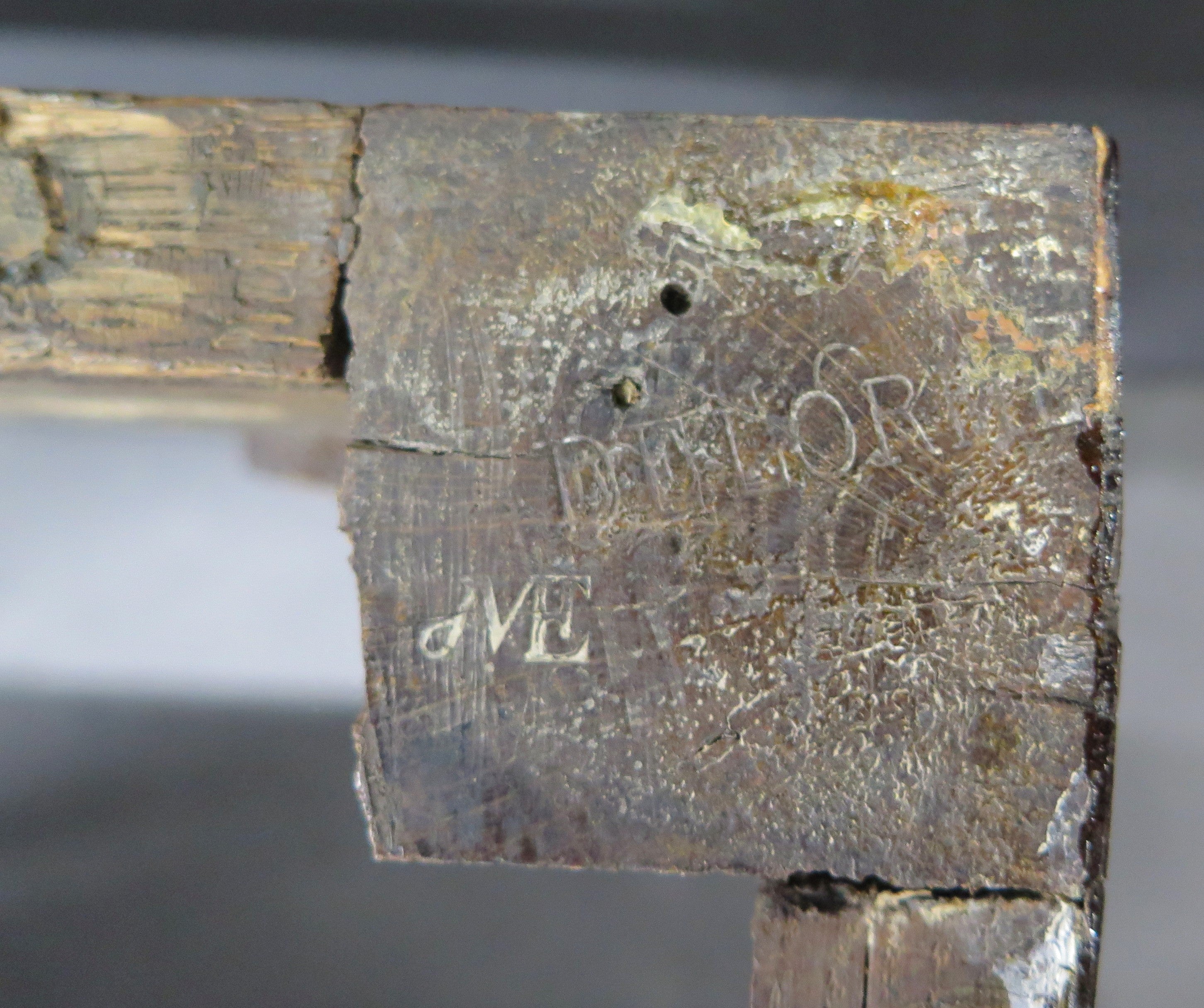 A Small Louis XV Marble Topped Console Table