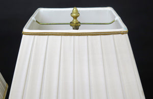 A Pair of Rock Crystal and giltwood Lamps