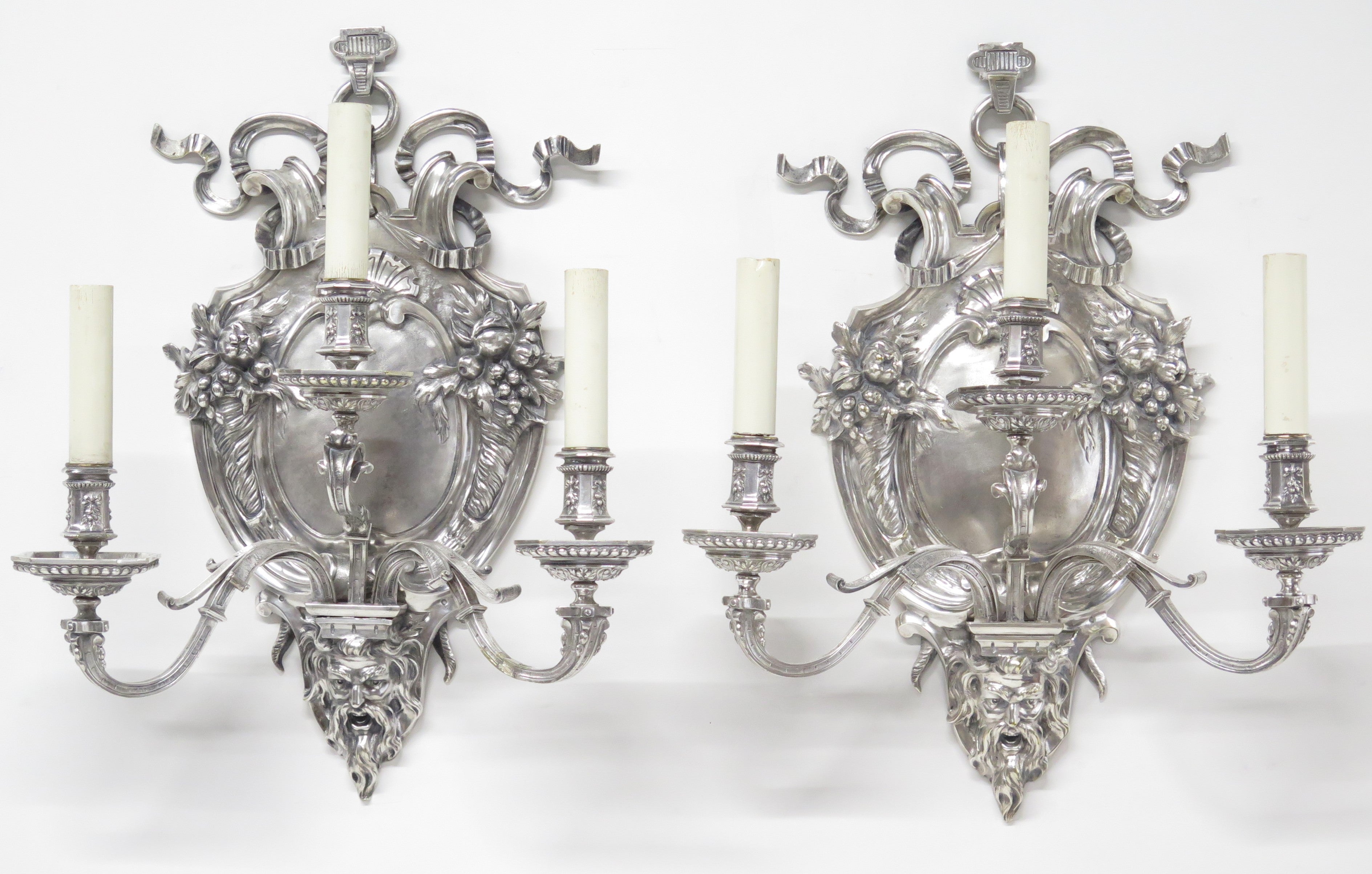 A Large Pair of E.F. Caldwell Sconces