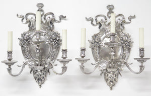 A Large Pair of E.F. Caldwell Sconces