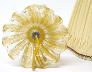 Beautiful Mid Century Murano Glass Lamp by Barovier & Toso