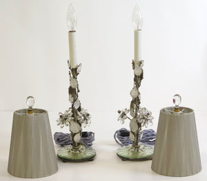 Pair of Maison Baguès Boudoir Lamps / French Art Deco