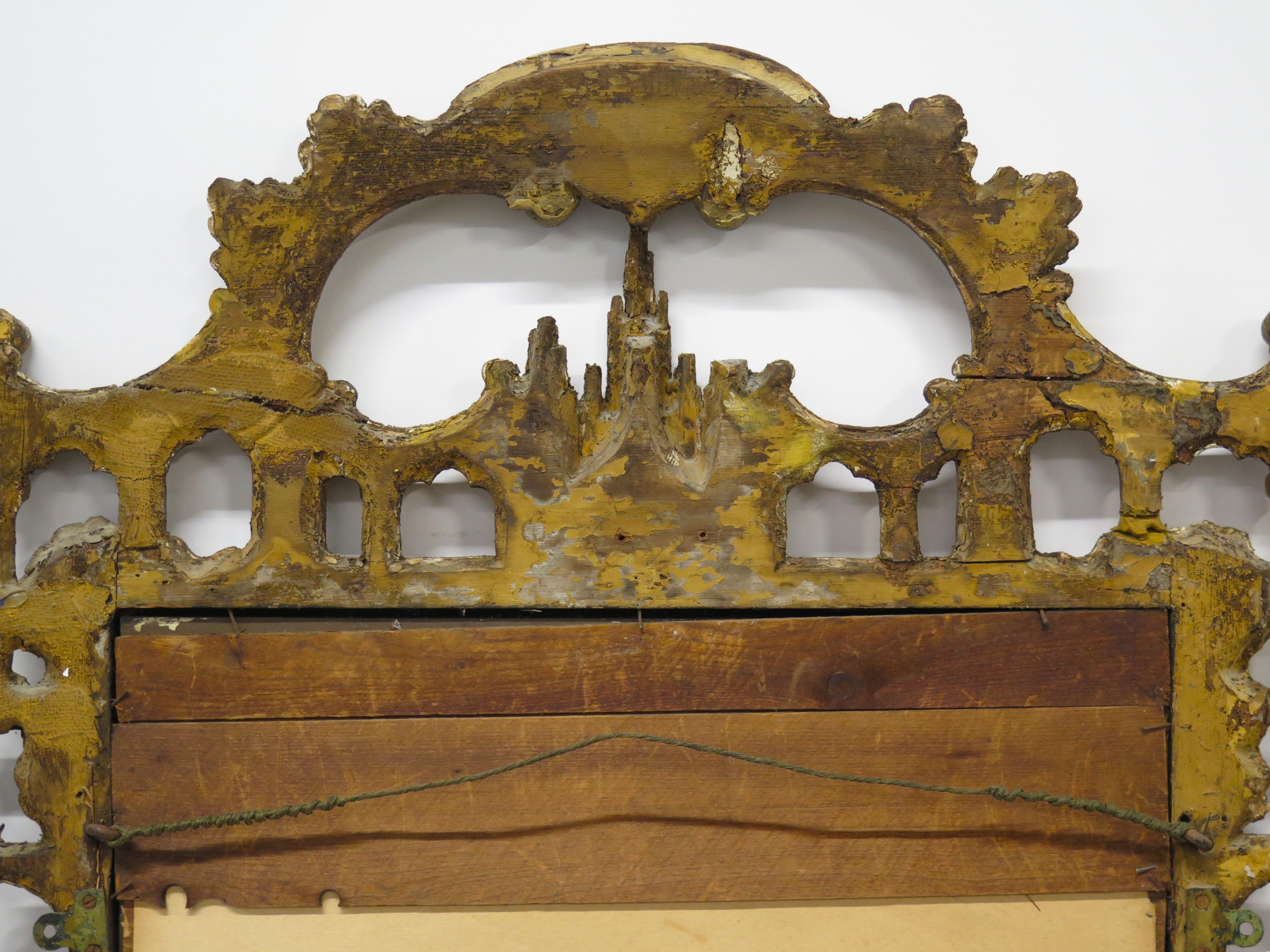 Mid-18th Century Irish Giltwood Wall Mirror