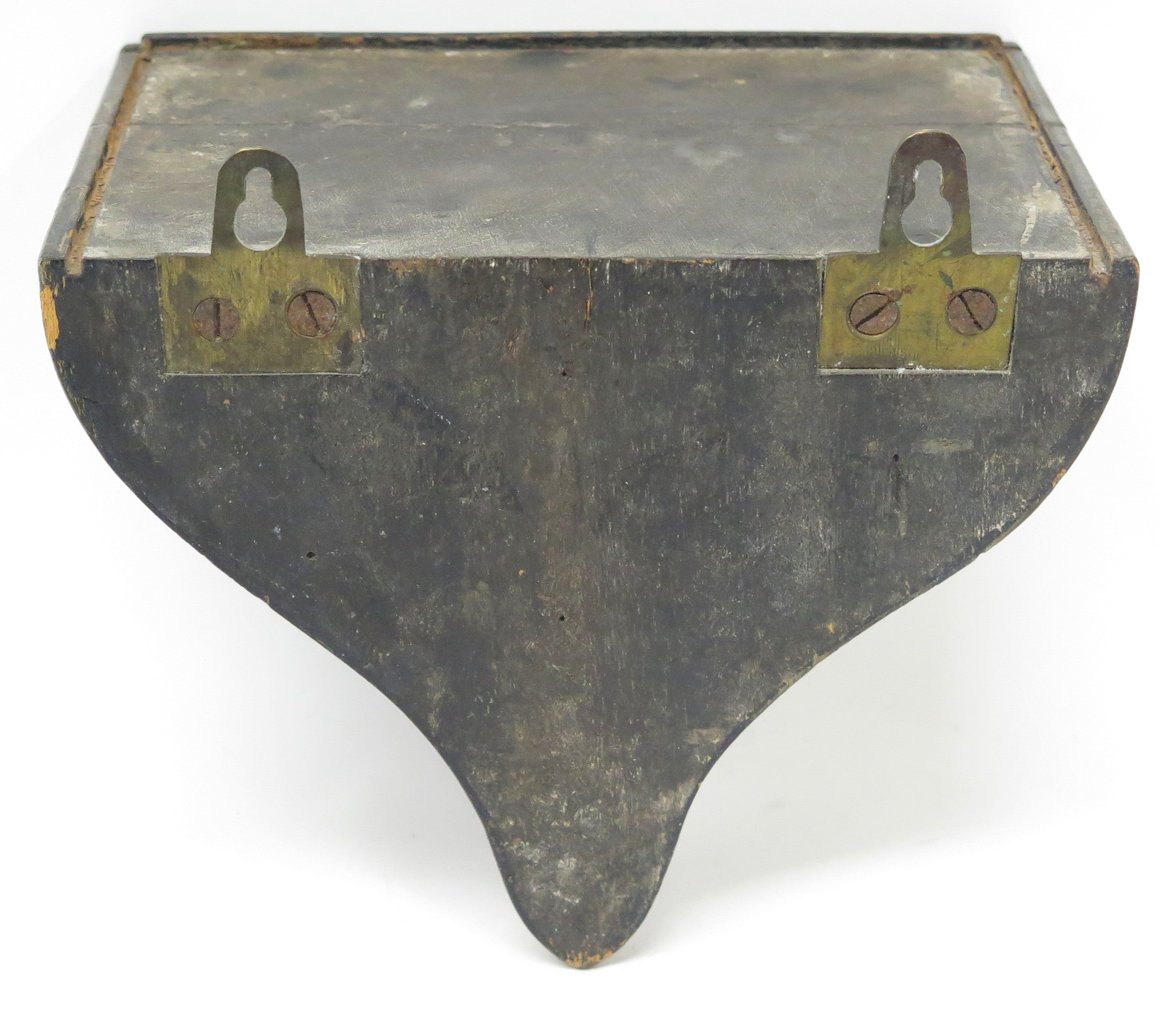 A Charming French Black Lacquer Chinoisorie Japanned Bracket Clock