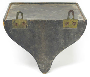 A Charming French Black Lacquer Chinoisorie Japanned Bracket Clock