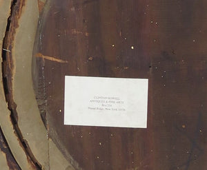 A Superb Early Regency Ebonised and Giltwood Convex Mirror