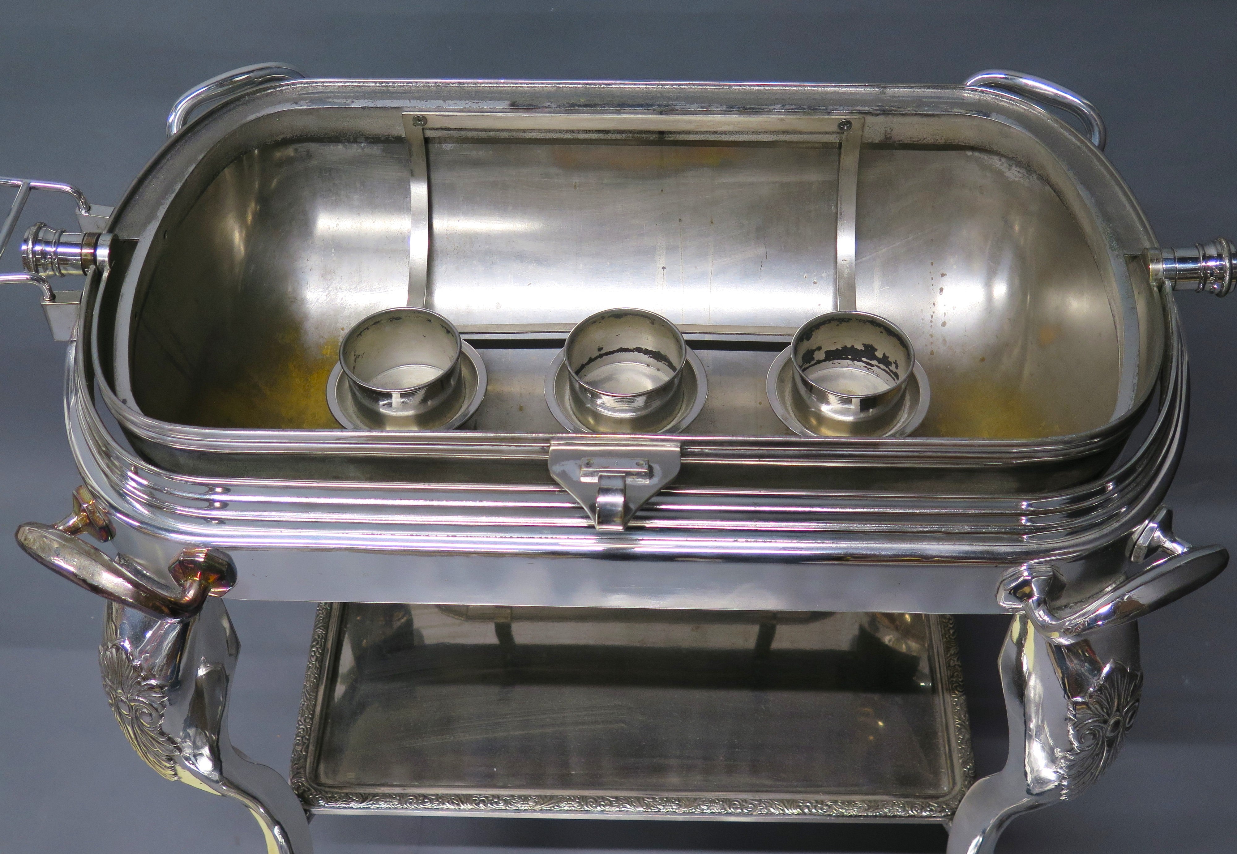 Silver-plated Roast Beef Trolley