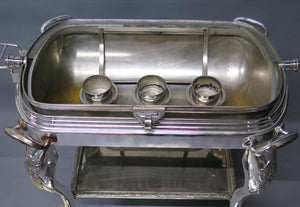 Silver-plated Roast Beef Trolley