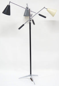 An Architectural Triennale Floor Lamp in the Style of Angelo Lelli for Arredoluce