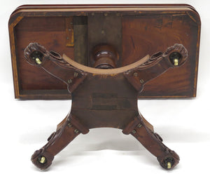 A Matched Pair of William IV Rosewood Games Tables