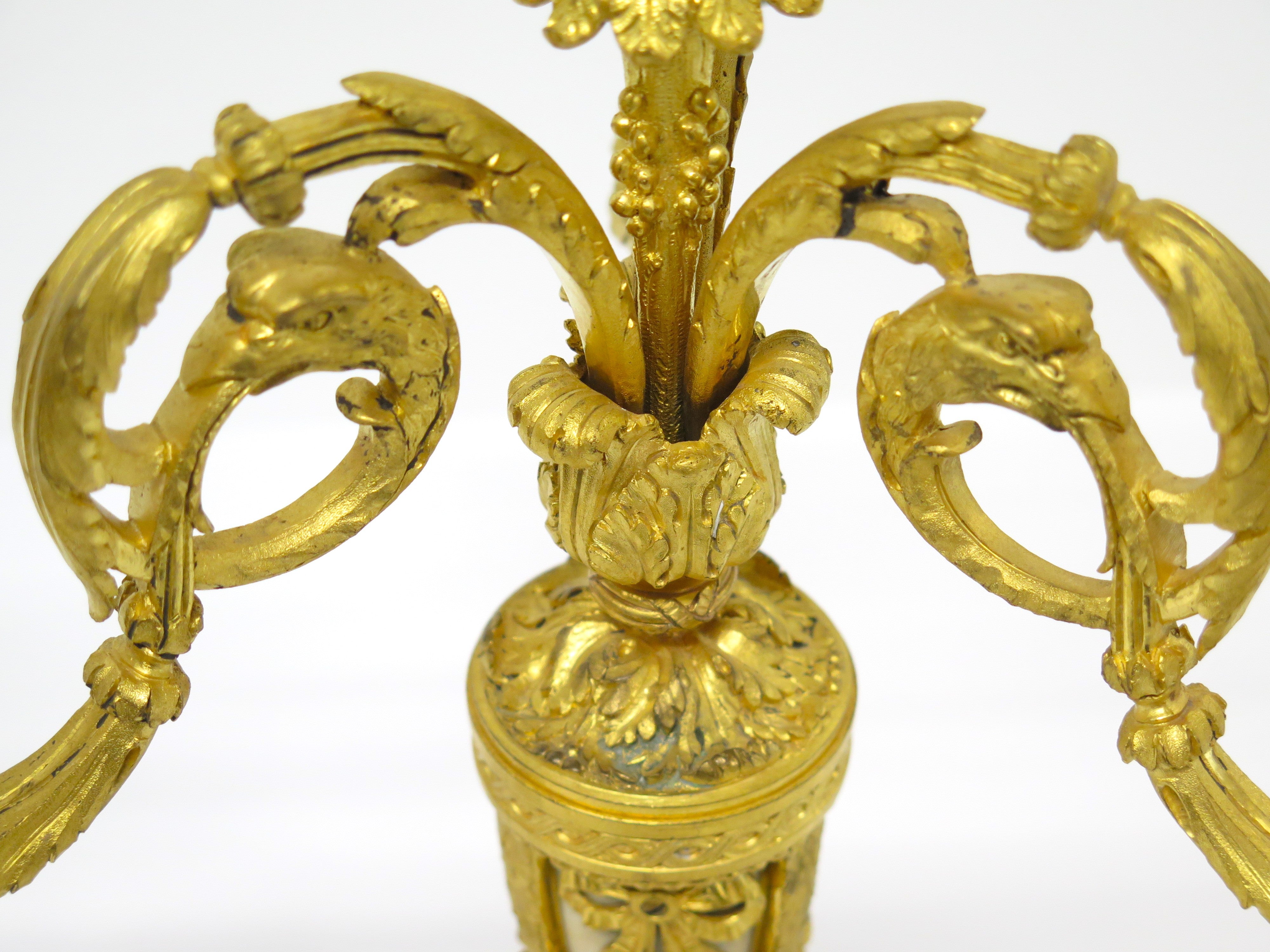 A Pair of Louis the XVI Candelabra